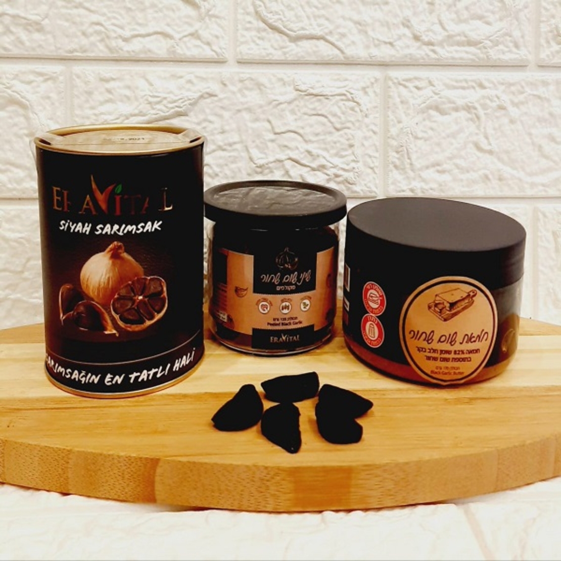 חמאת שום שחור 200 גרם