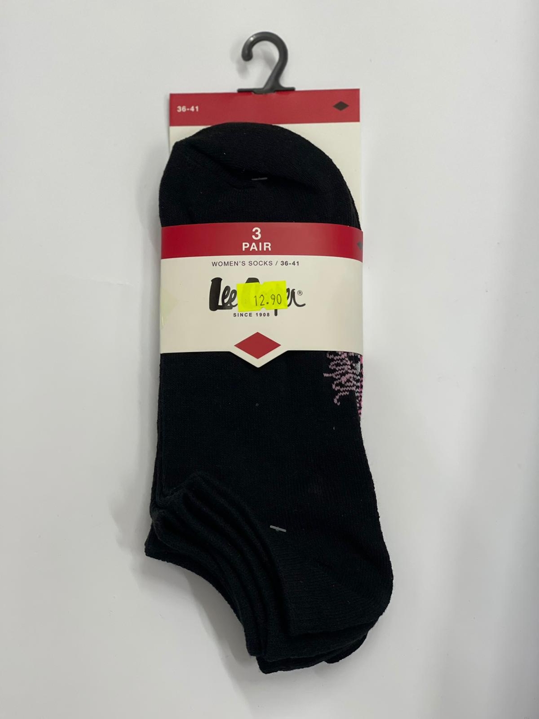 גרבי נשים עקבית 3 (שחור)