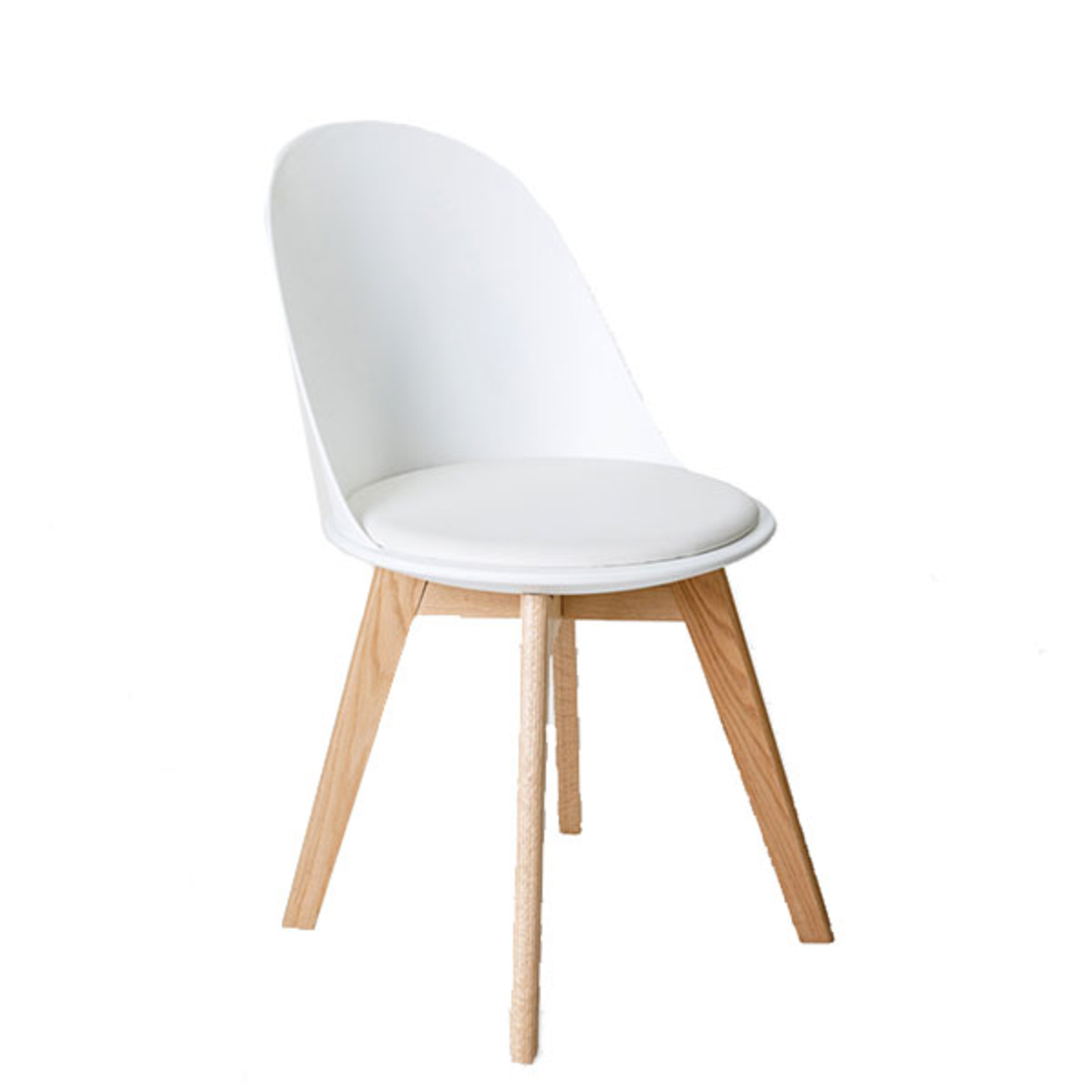כיסא דגם סול - לבן