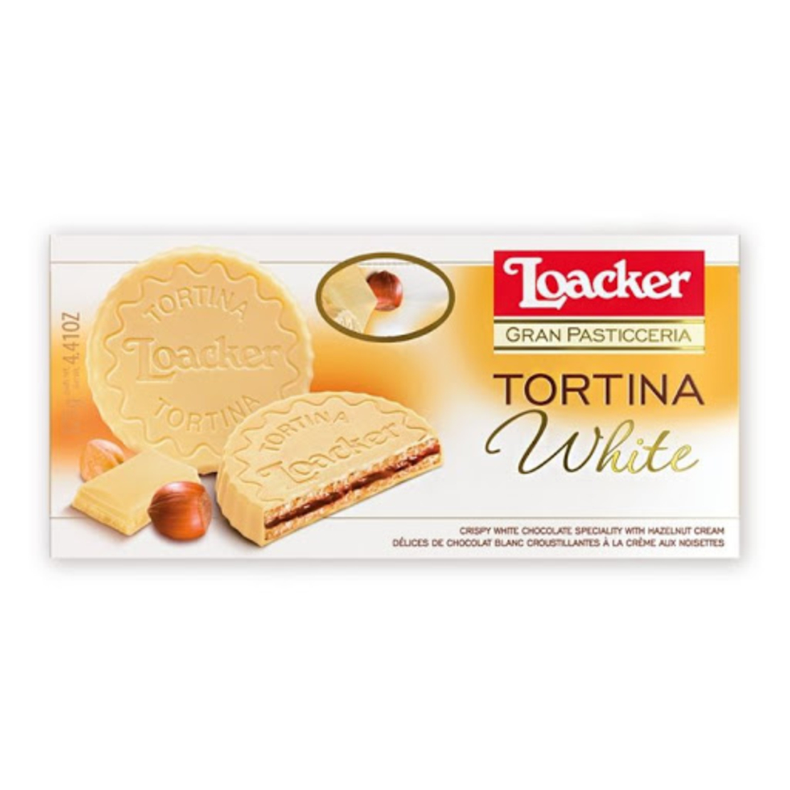 Loacker - TORTINA - לואקר שוקולד לבן