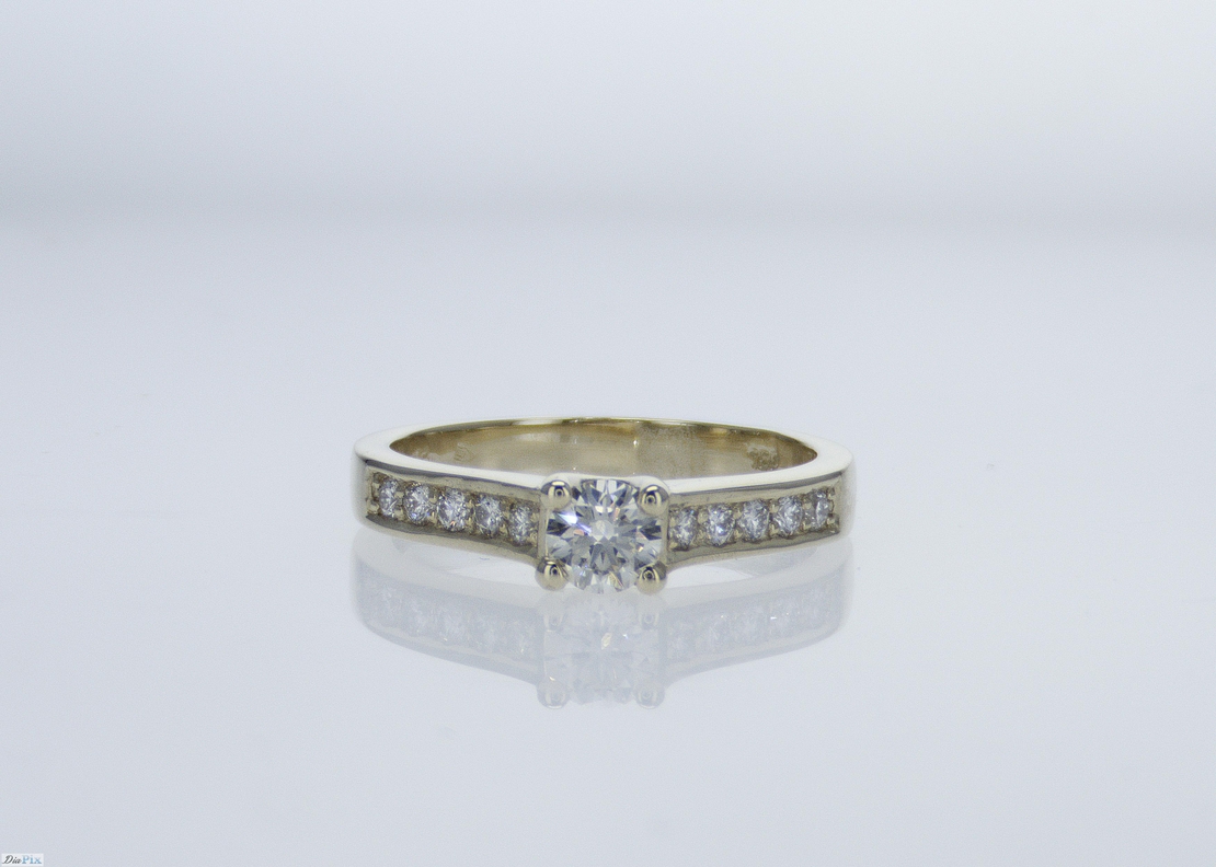 טבעת יהלום B1