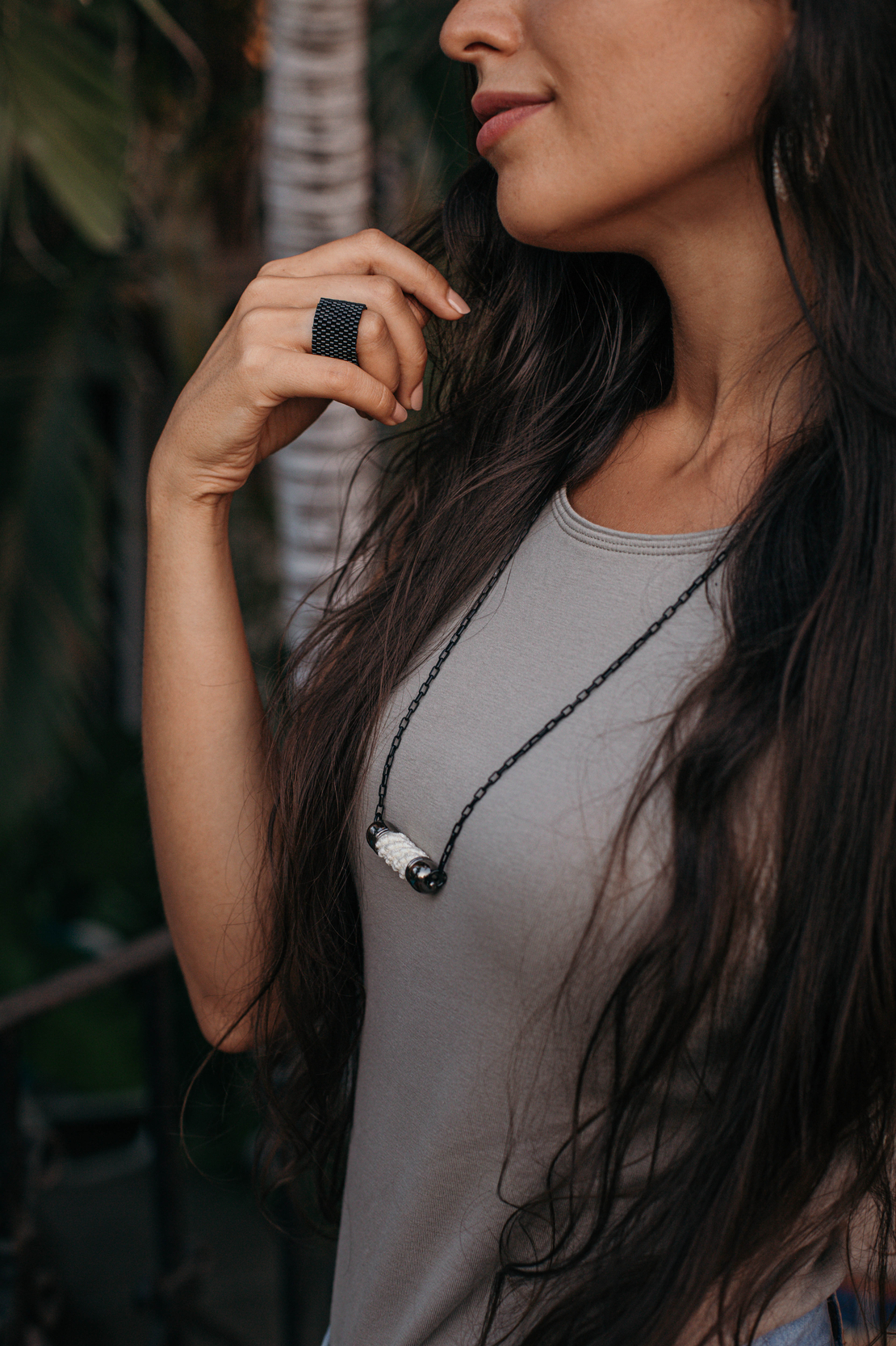 שרשרת עמנואל | תכשיט מינימליסטי | תכשיט כסוף