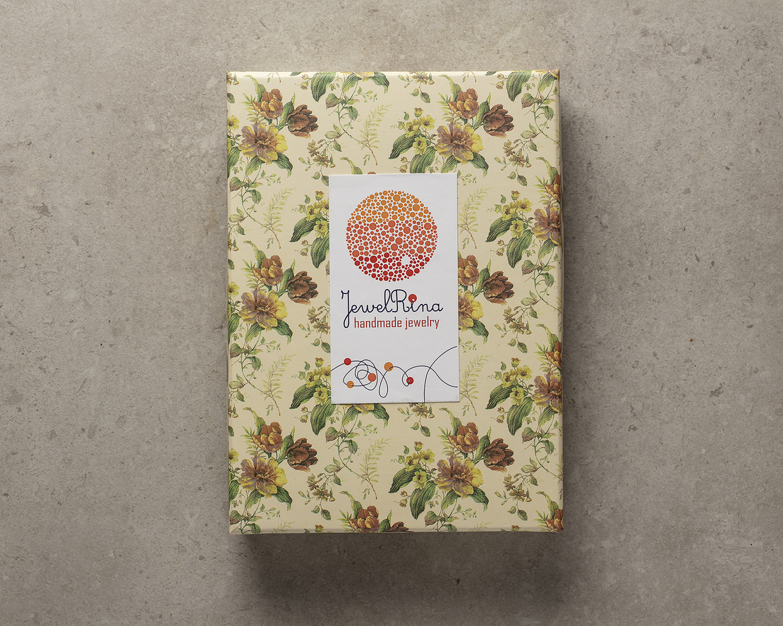 שרשרת עמנואל | תכשיט מינימליסטי | תכשיט כתום