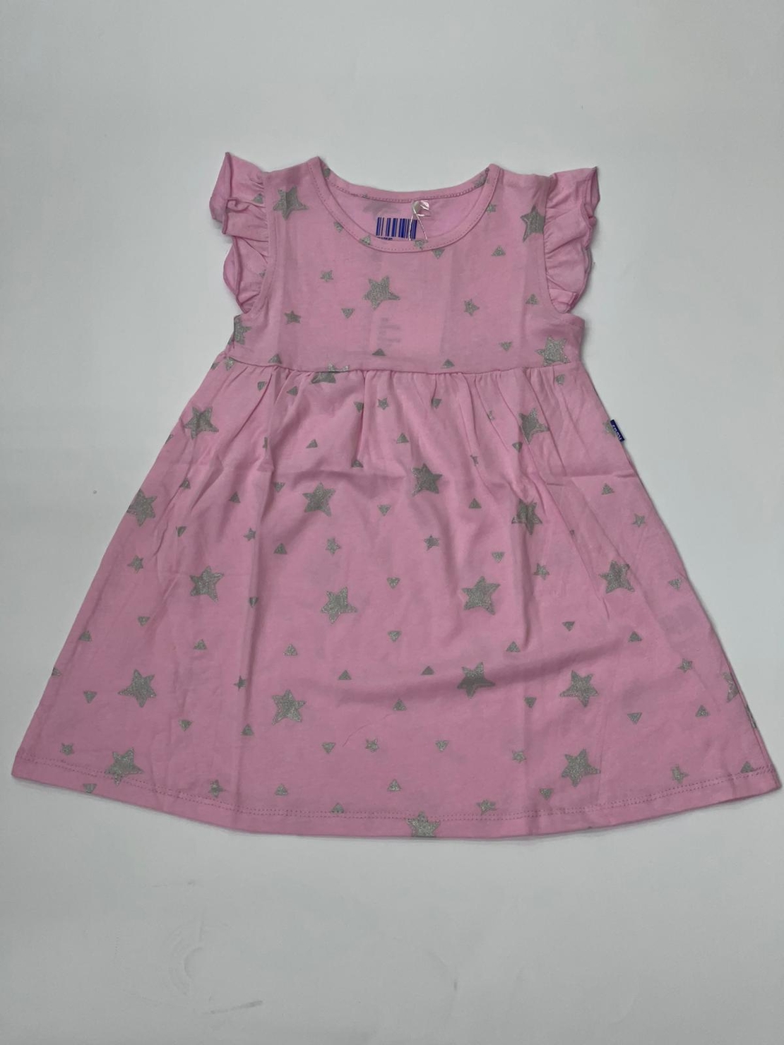 שמלה בנות 4-12 צהוב\ורוד