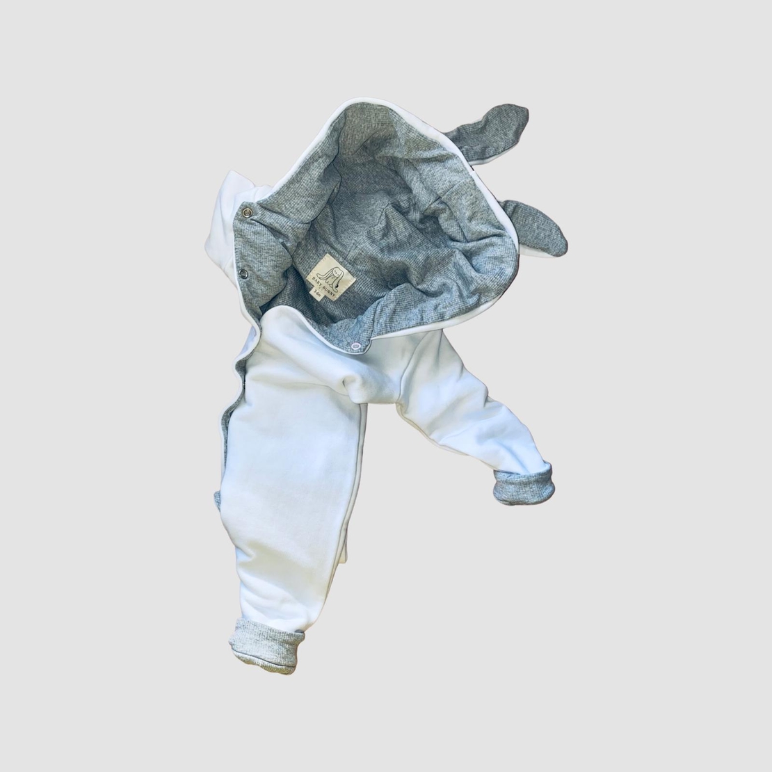 אוברול פוטר לבן BANY