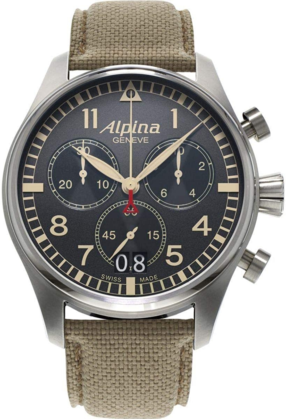 Alpina Startimer Pilot Big Date AL-372BGR4S6