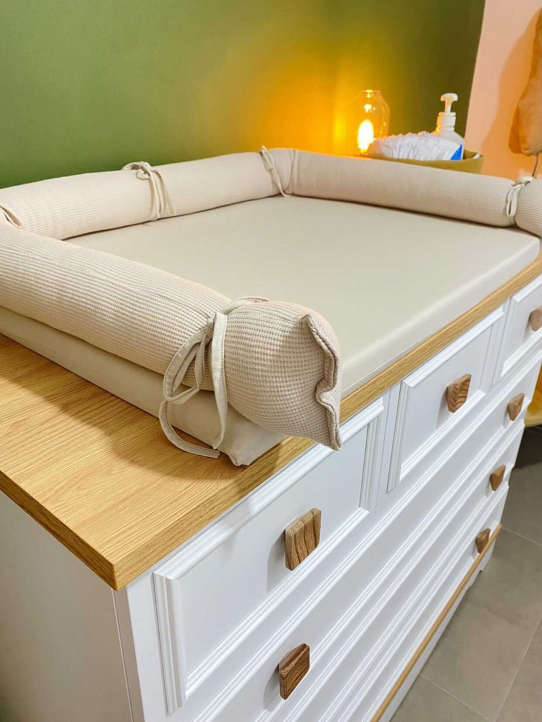 משטחי החתלה | וופל ג'רסי נס קפה