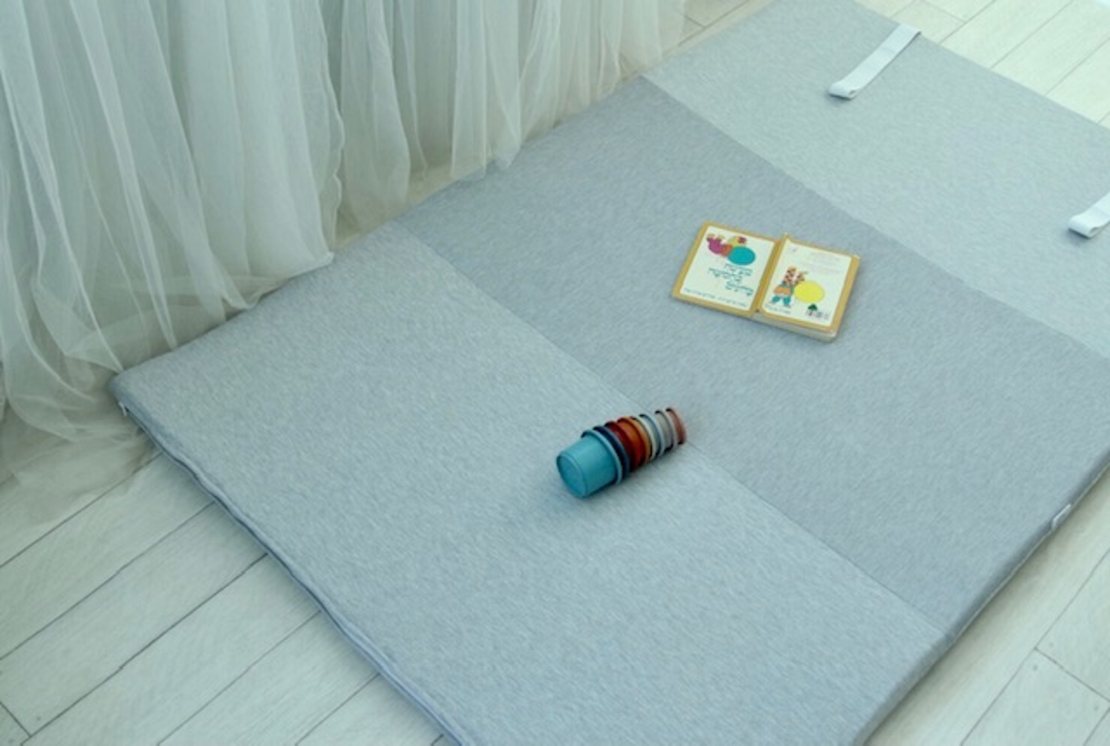 משטח פעילות | ג'רסי וופל אפור מלאנז