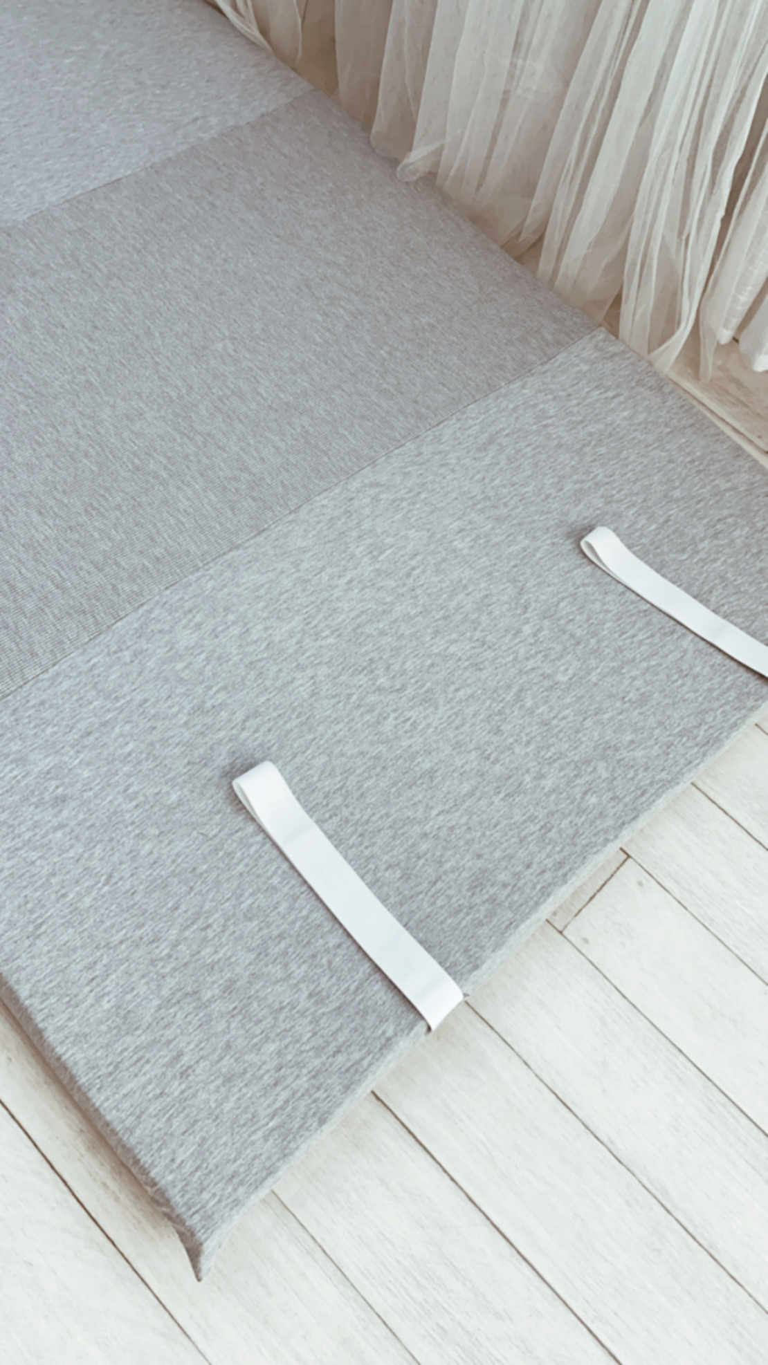 משטח פעילות | ג'רסי וופל אפור מלאנז