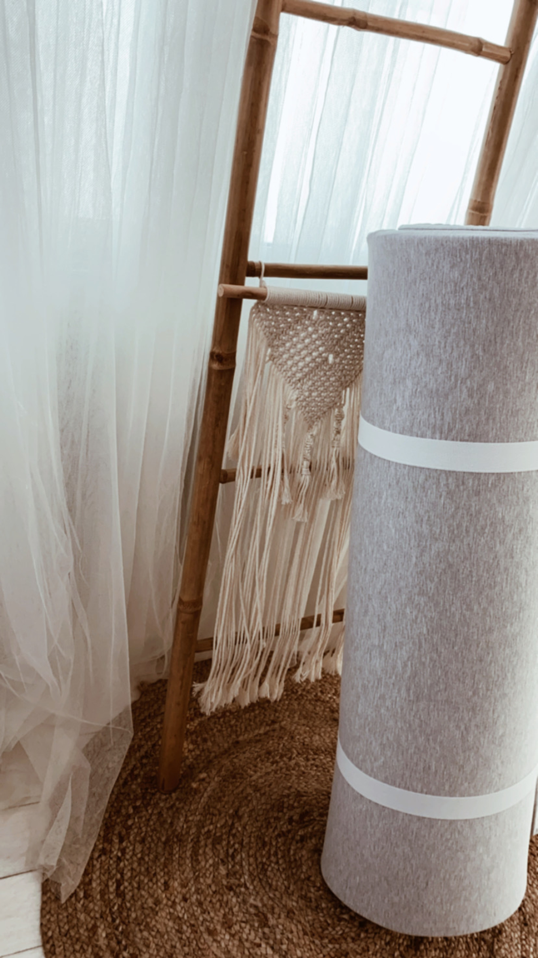 משטח פעילות | ג'רסי וופל אפור מלאנז