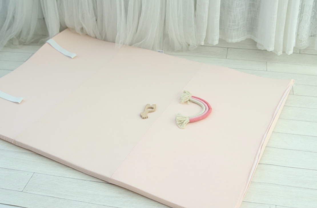 משטח פעילות | ג'רסי וופל ורוד בייבי