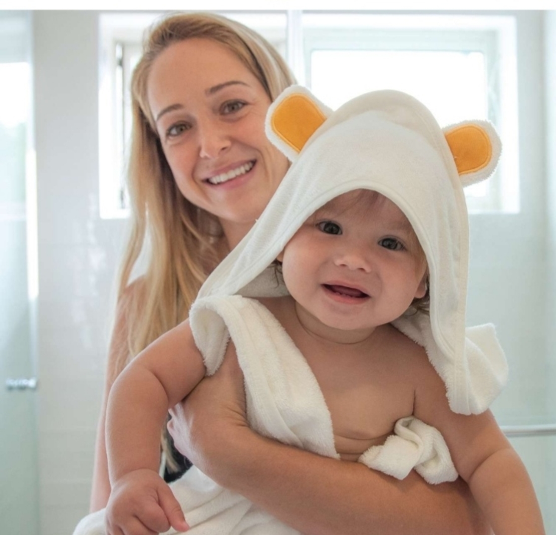 מגבת קפוצ'ון-אוזניים ענקית 100% במבוק