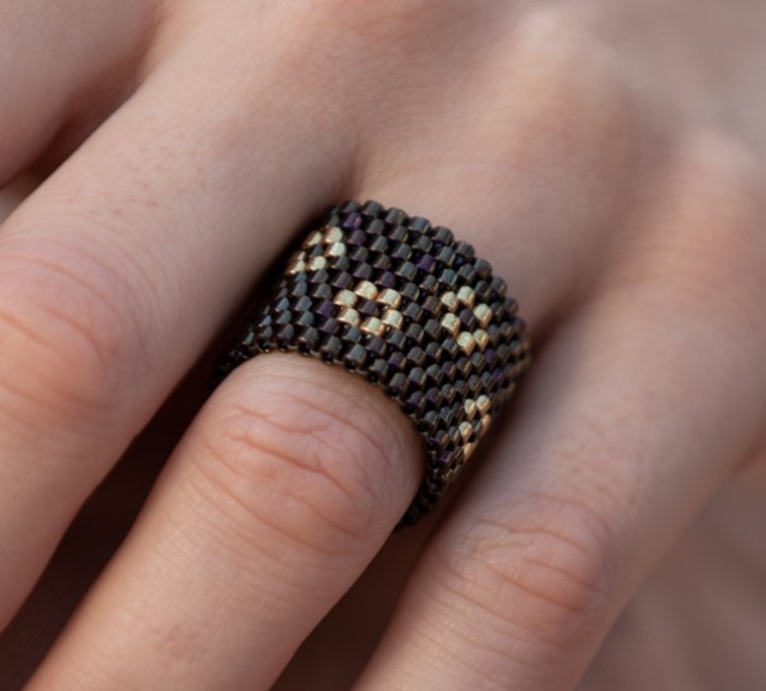Black & Gold Ring
