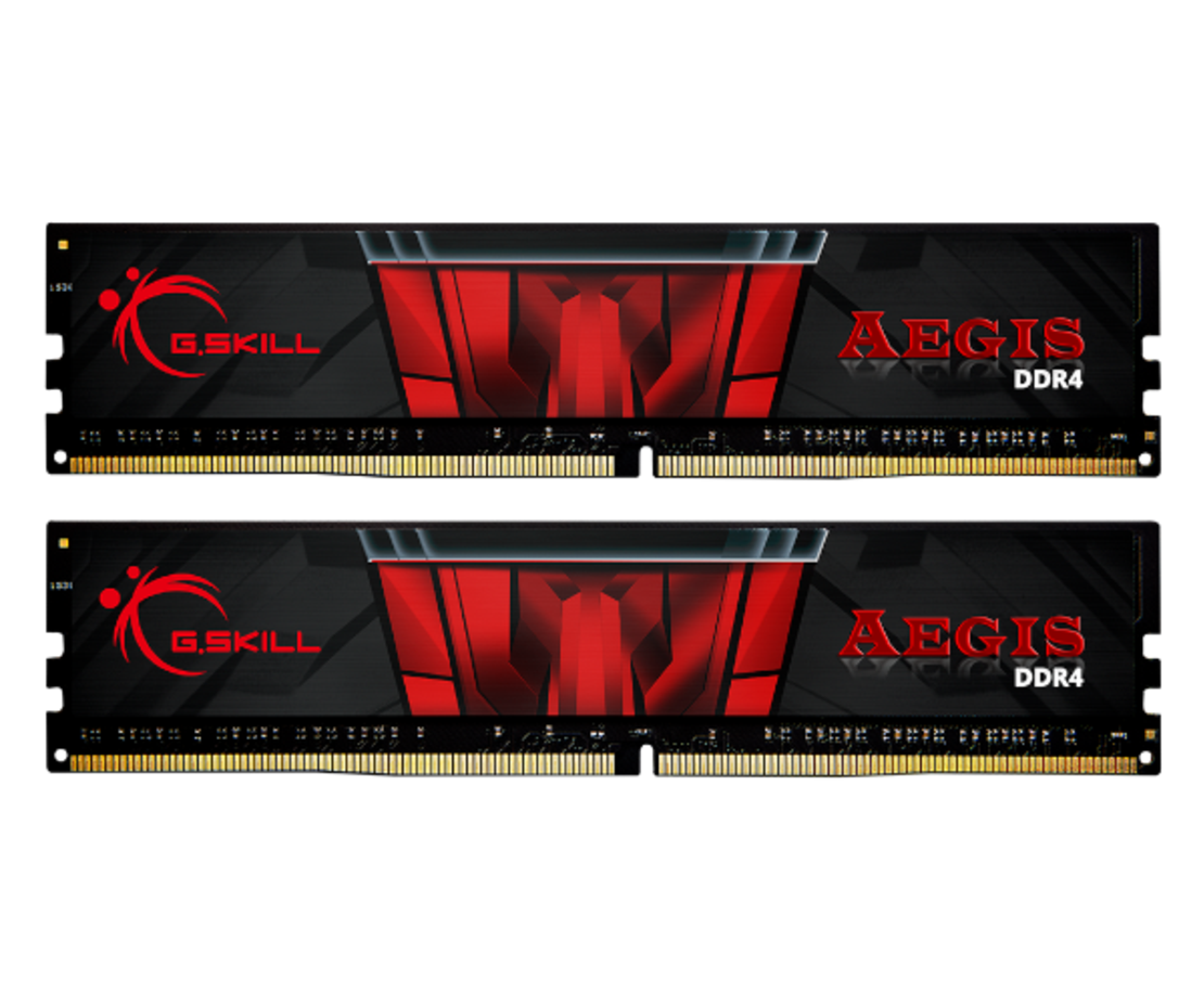זכרון לנייח G.Skill 32GB 2X16 3200Mhz AEGIS CL16 DDR4