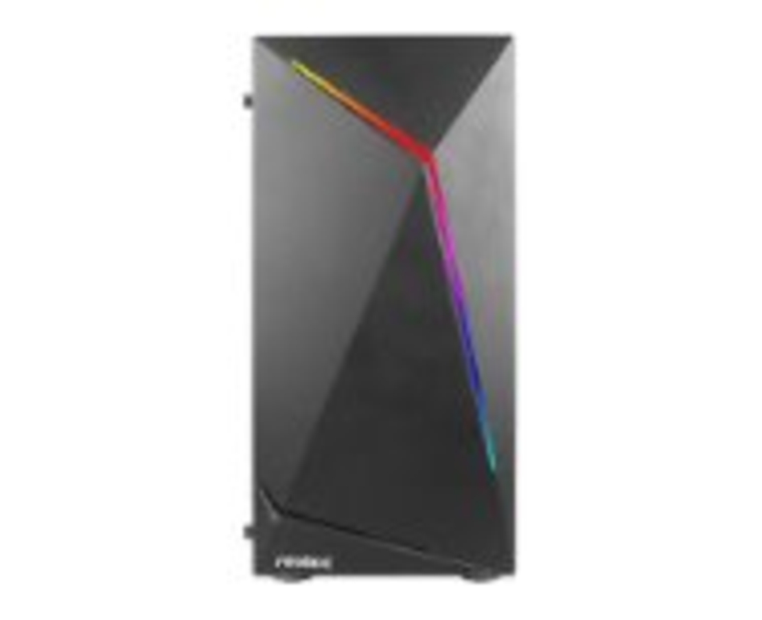 מארז גיימינג עם פס לד קדמי ומאורר ARGB אחורי ANTEC NX300 Black