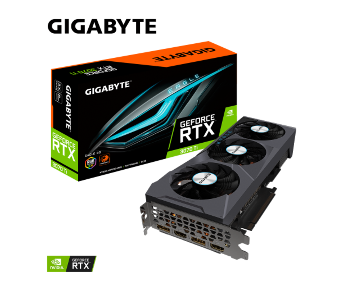 כרטיס מסך Gigabyte RTX3070 Ti EAGLE 8G PCIEX16 4.0
