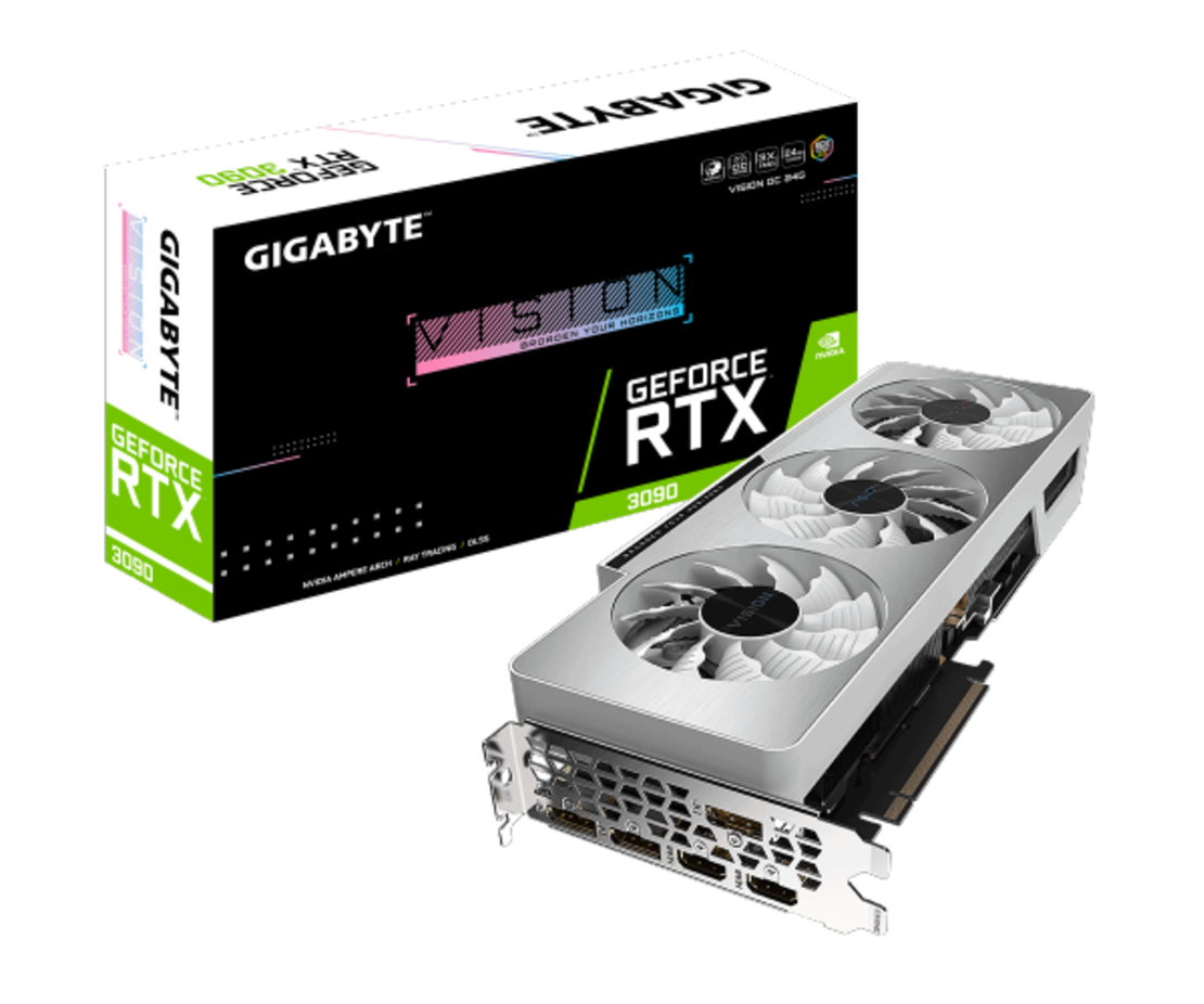 כרטיס מסך GIGABYTE GeForce RTX 3090 VISION OC 24GB