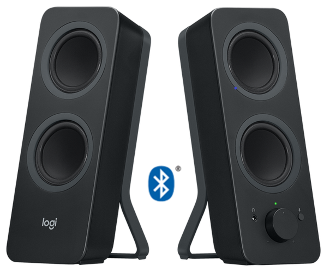 רמקולים Logitech Z207 2.0 Stereo With Bluetooth Black