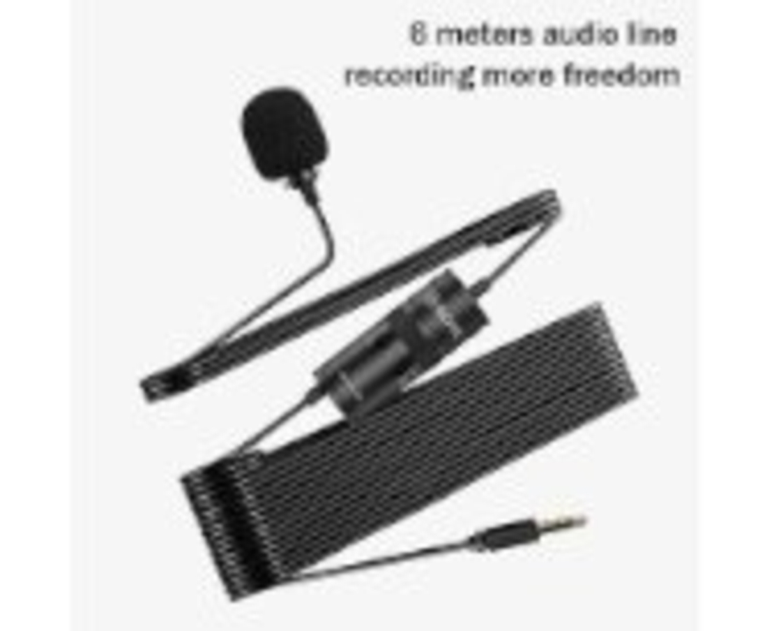 מיקרופון דו כיווני דש מקצועי חיבור Boya BY-M1 pro PL 2.5