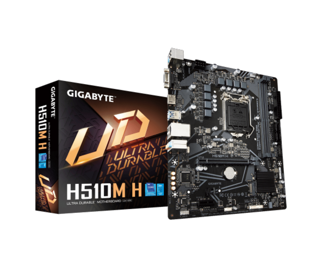 לוח דור 11 Gigabyte H510M H Micro-Atx LGA1200 PCIE4.0X16