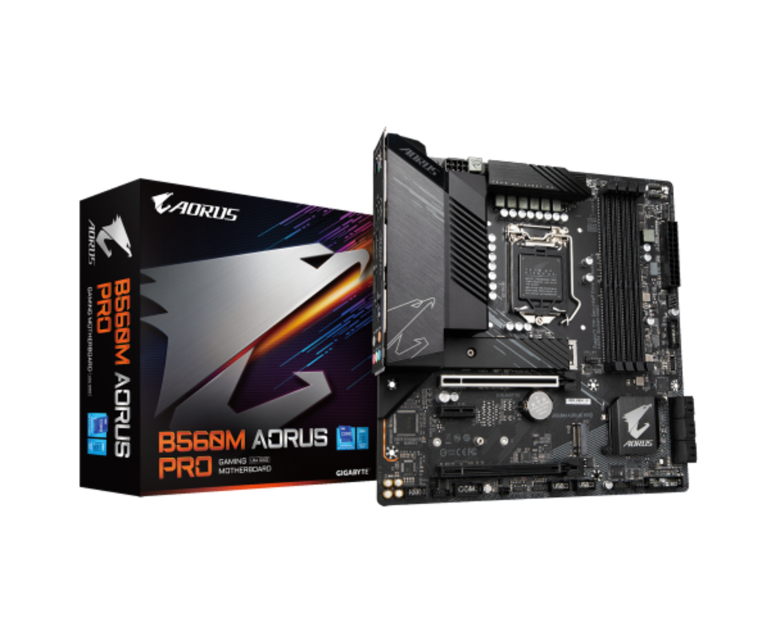 לוח דור 11 GIGABYTE B560M AORUS PRO LGA1200 2.5GbE LAN
