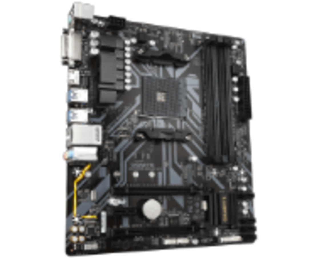 לוח אם Gigabyte B450M AMD Rayzen AM4 Micro ATX HDMI DVI USB