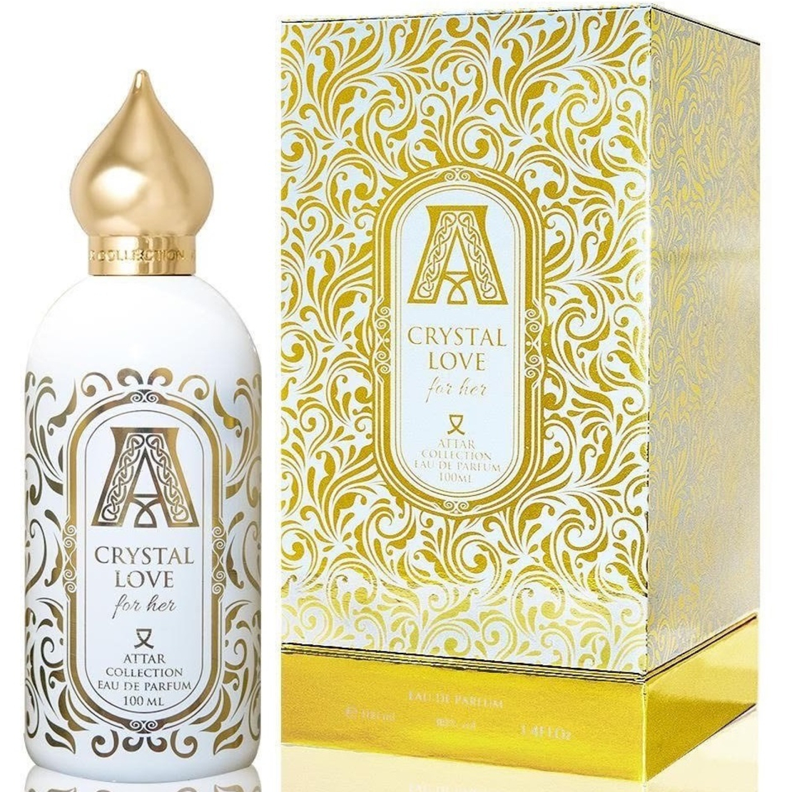 בושם לאשה אטאר קולקשן קריסטל לאב ATTAR COLLECTION CRYSTAL LOVE EDP 100ML |  Perfumeonline