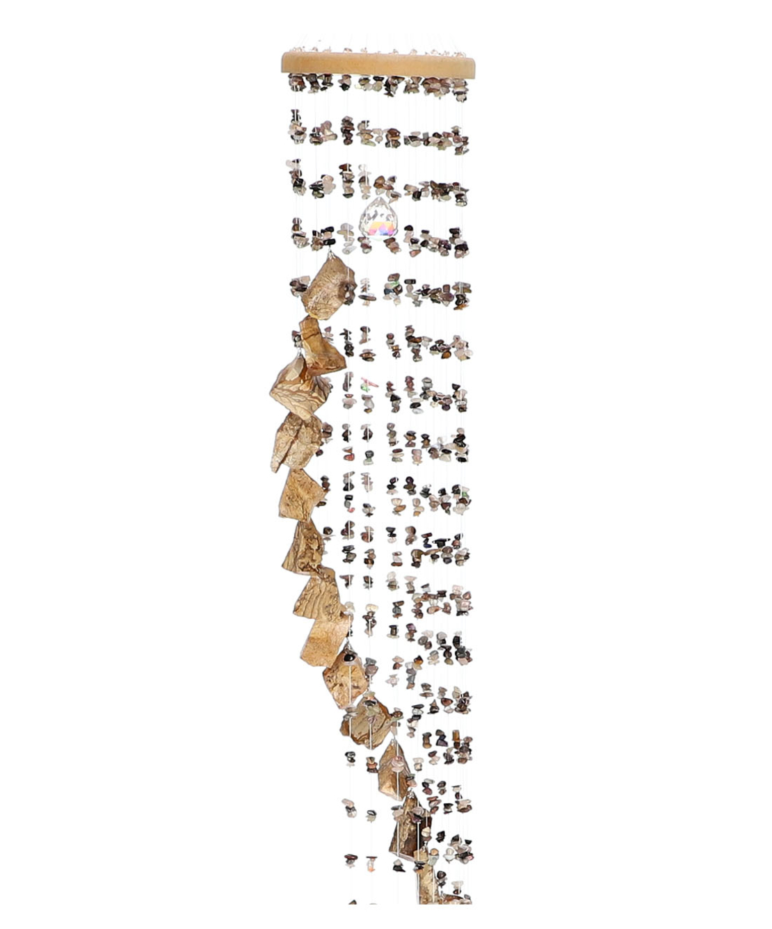 מובייל ספירלה משולב ג'אספר פיקצ'ר גולמי 25 זרועות 120 ס