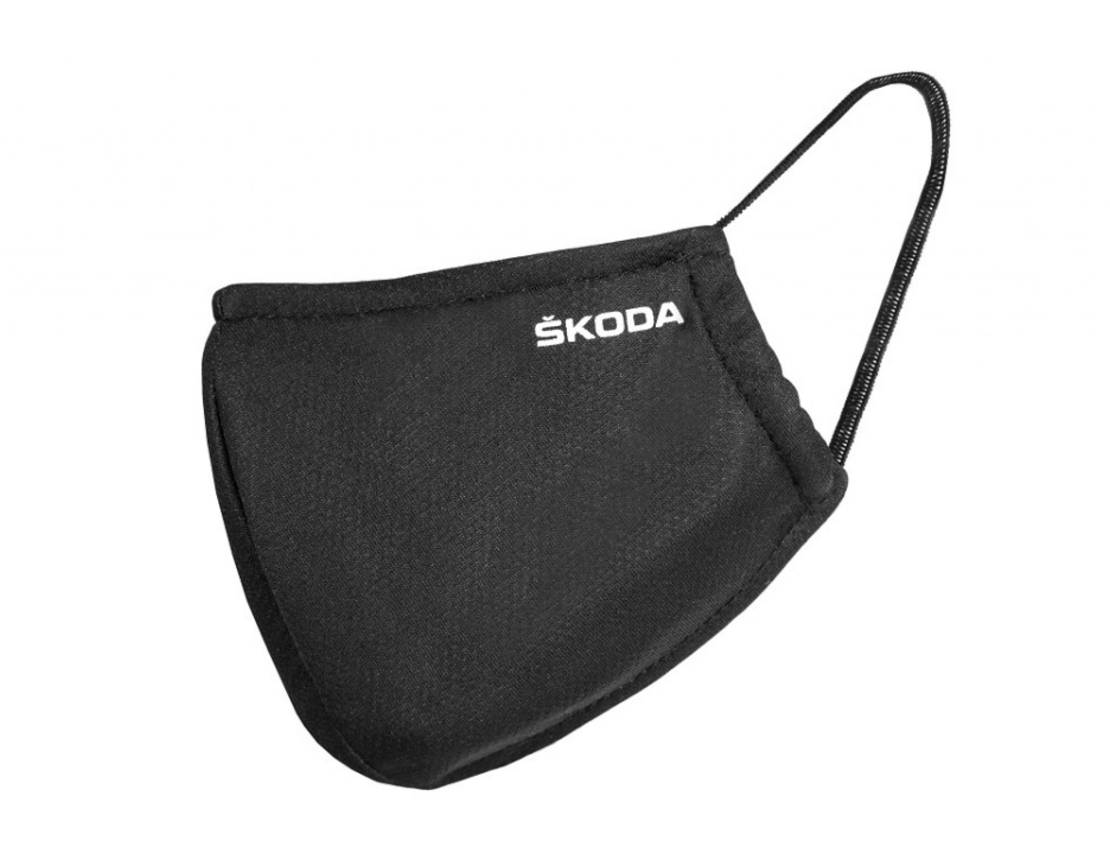 מסכה אנטיבקטריאלית של סקודה צבע שחור