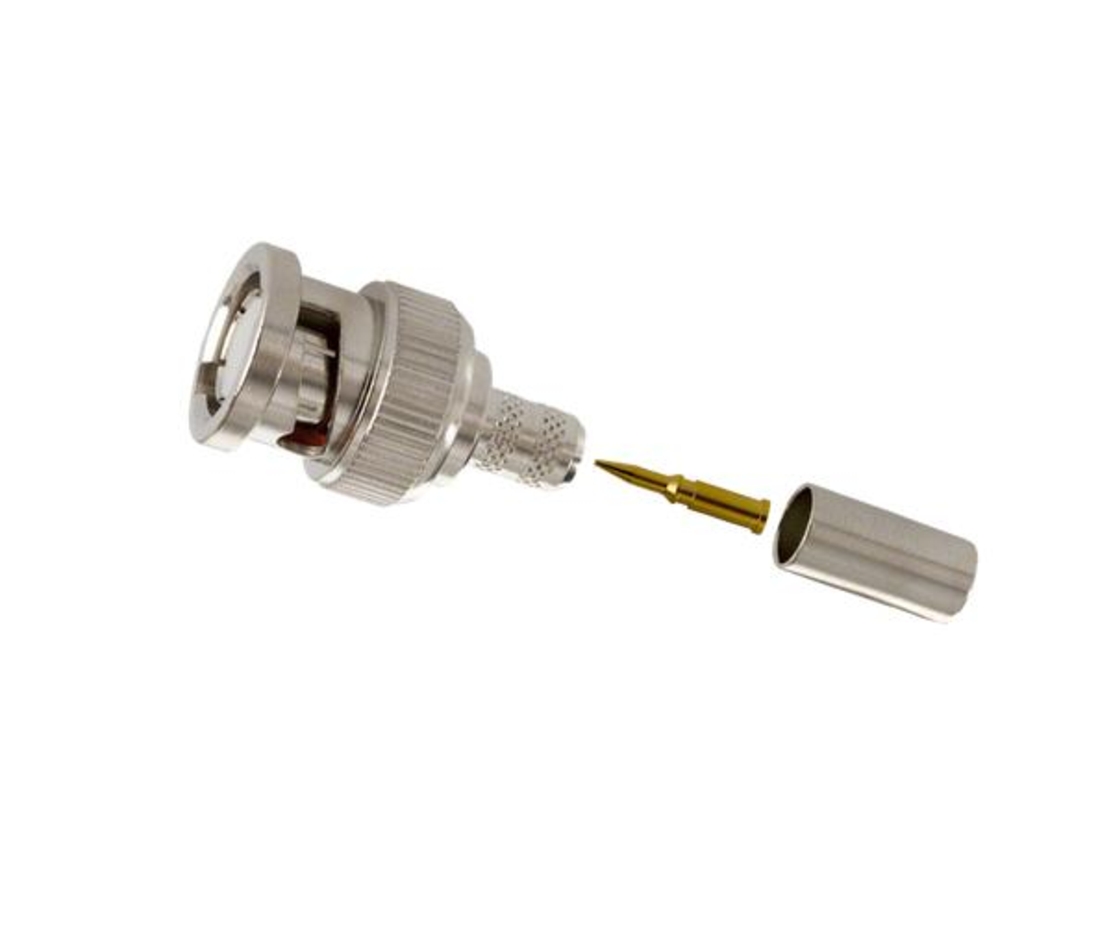 מחבר בלחיצה RG59 Connector BNC 19081
