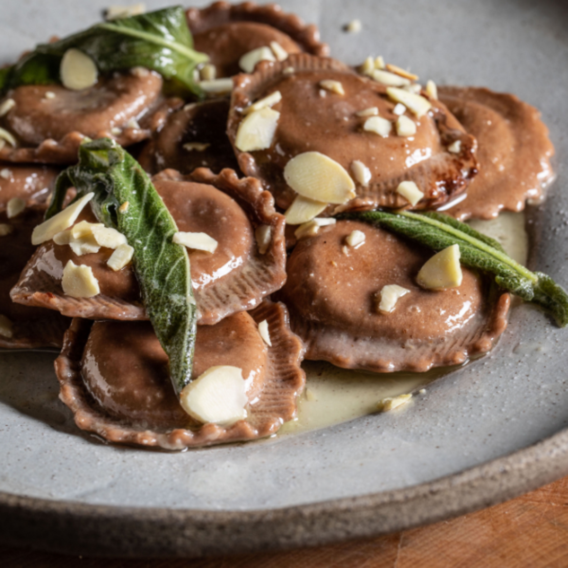 Sweet Dessert - Belgian Chocolate & Mascarpone Ravioli