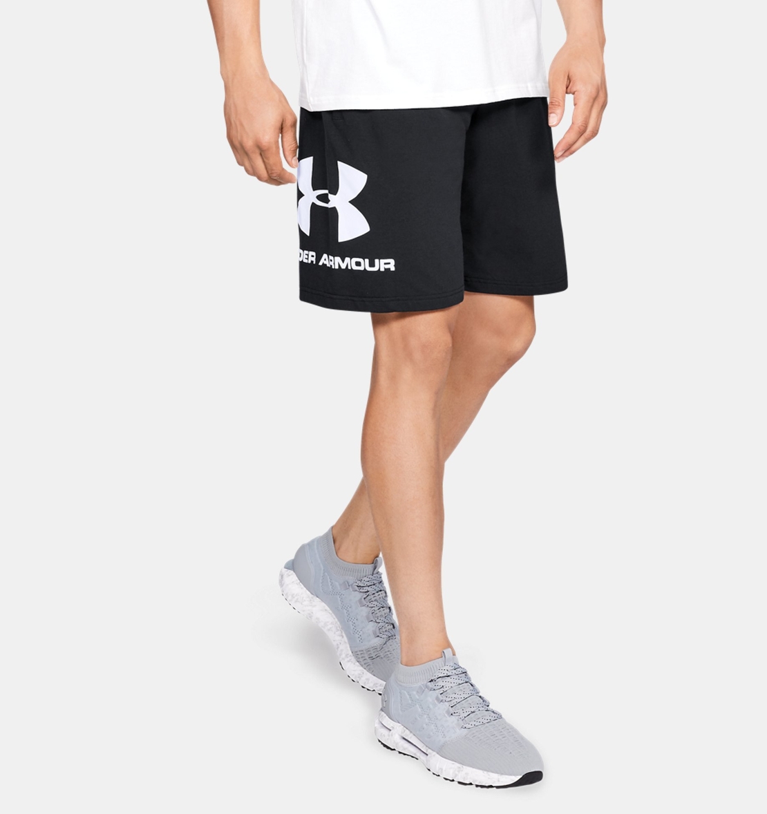 שורט אנדר ארמור לגברים | Under Armour Sportstyle Cotton Graphic Shorts