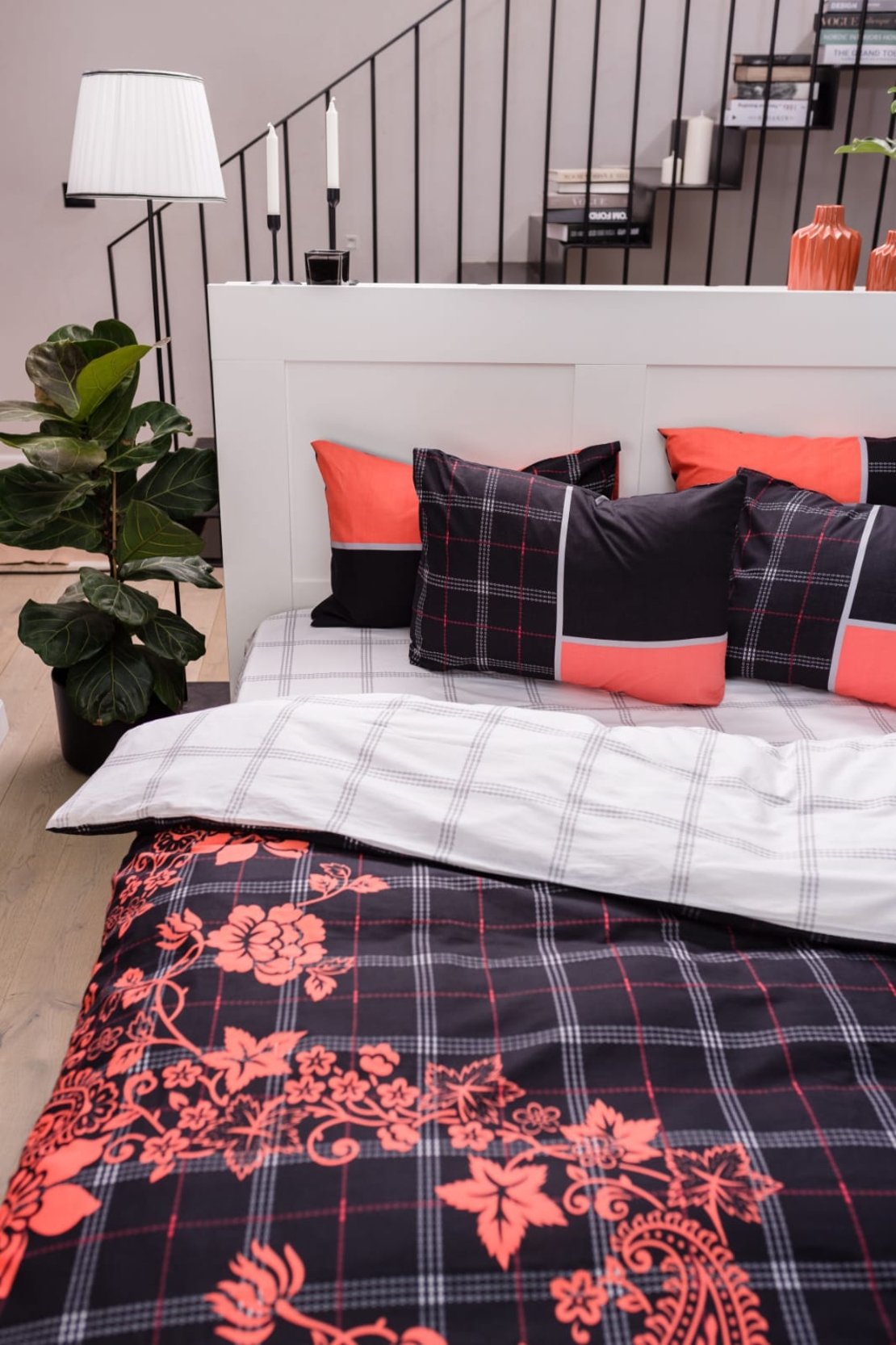 מצעי כותנה אורנג' ווייב 160/200