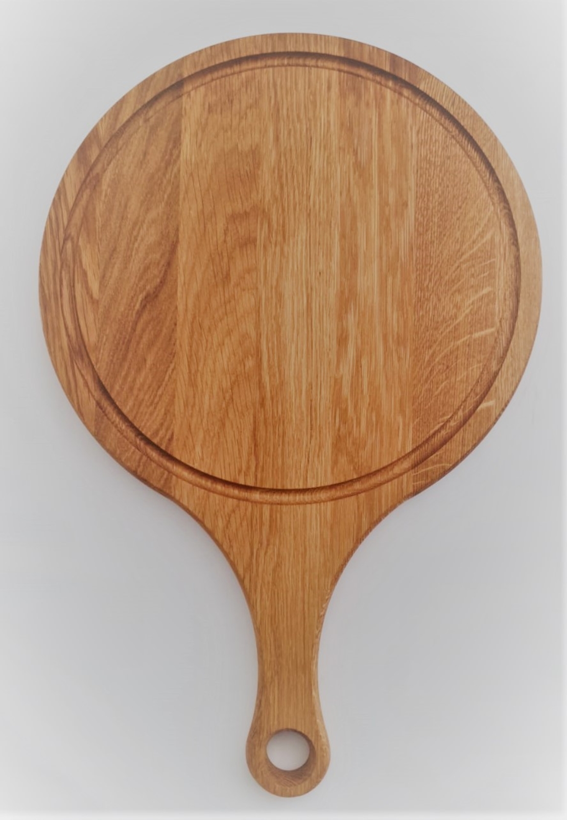 סט הגשה מעוגל - 3 יחידות מעץ אלון אירופאי בעיצוב מדהים.