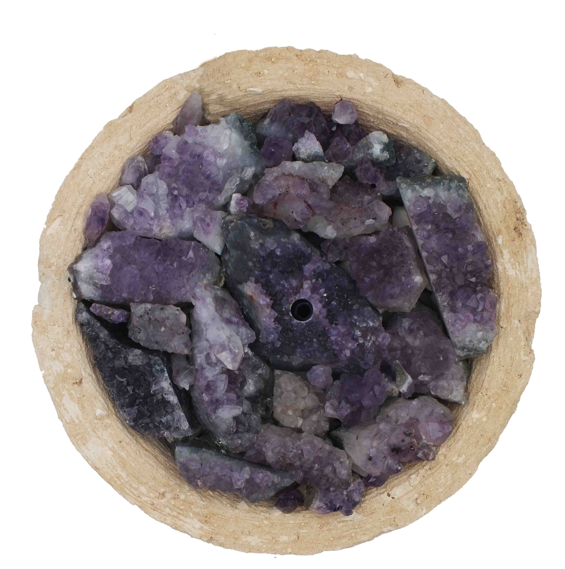 מעיין נובע קערה טבעית - מושבות אמטיסט