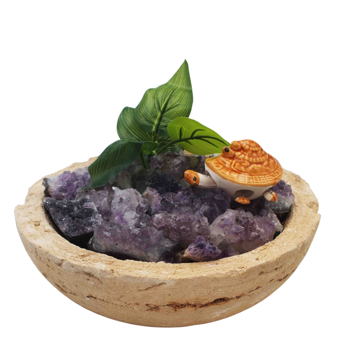 מעיין נובע קערה טבעית - מושבות אמטיסט