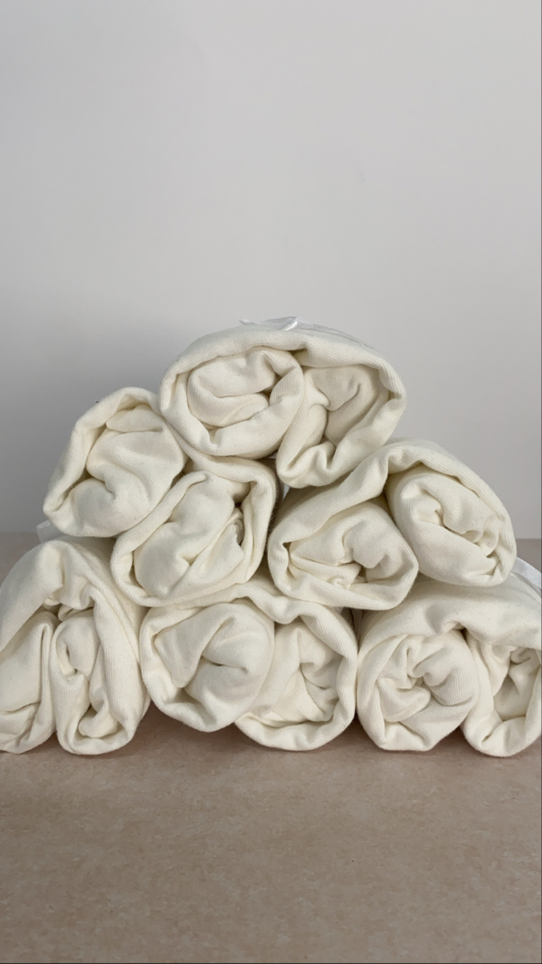 סדין לעגלה לאמבטיה | שמנת