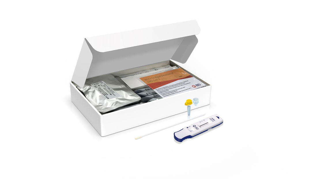 ערכה ל- 5 בדיקות ביתיות לזיהוי מהיר של סארס-קוב-2 (קורונה) - BD Kit of 5 Tests for Rapid Detection SARS-Cov-2