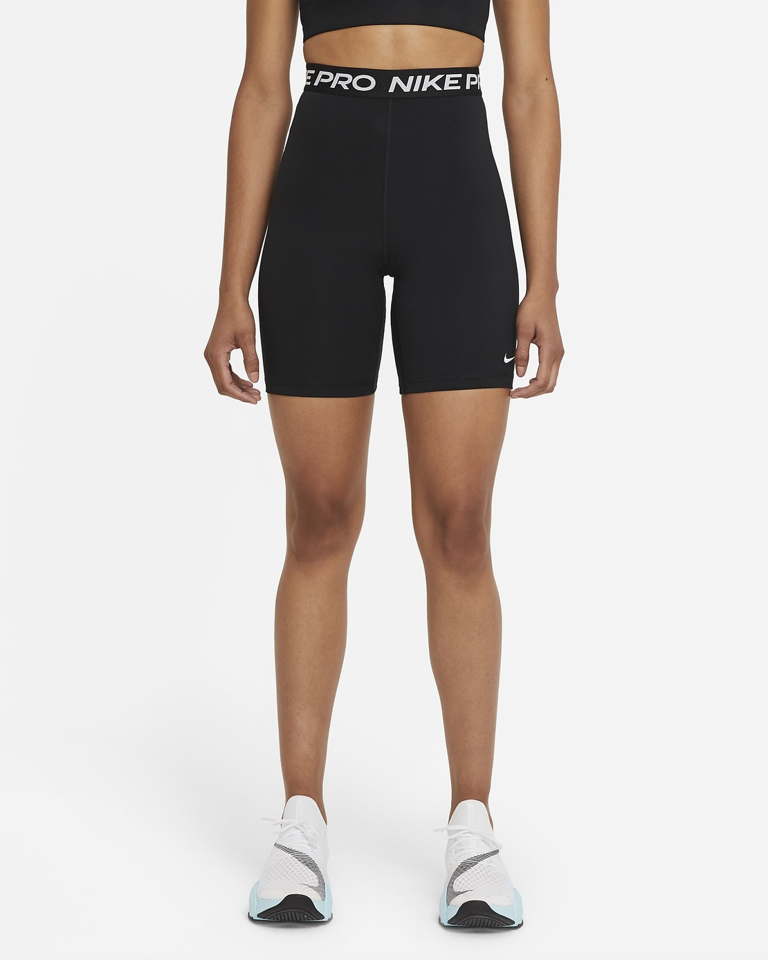 טייץ נייק לנשים | Nike Pro 365 Women's High-Rise 18cm (approx.) Shorts 