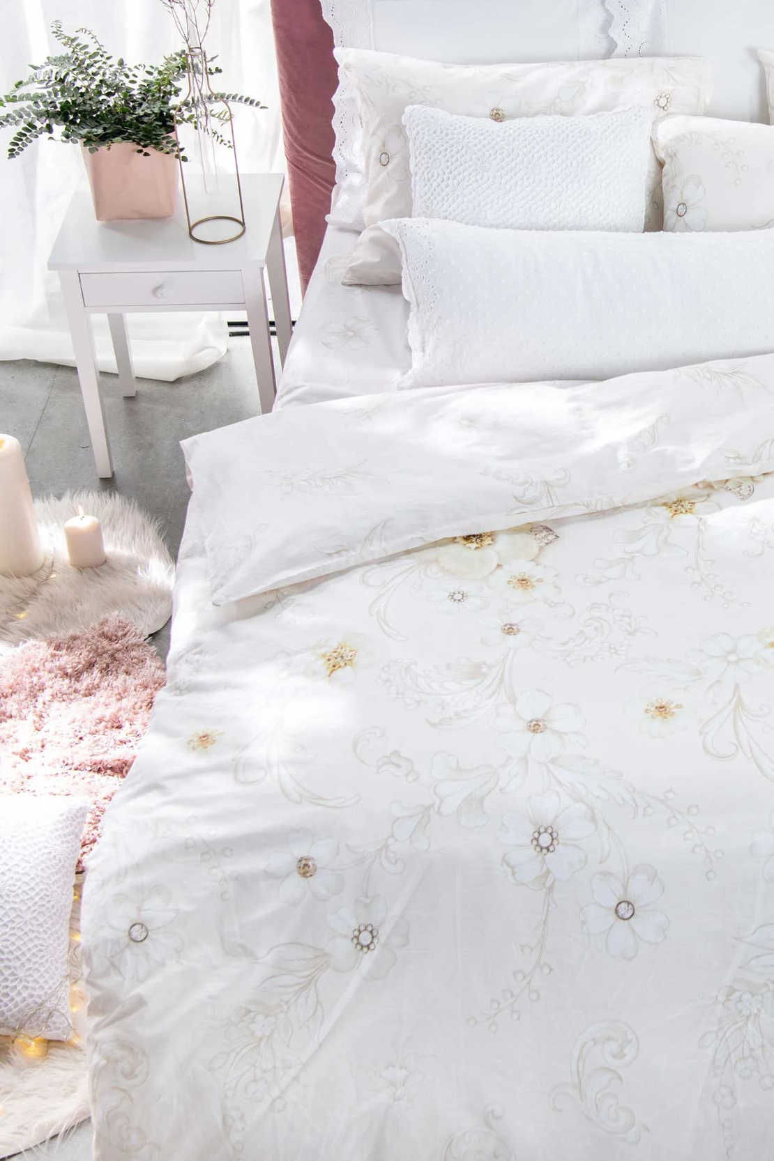 מצעי כותנה ברונטה 160/200