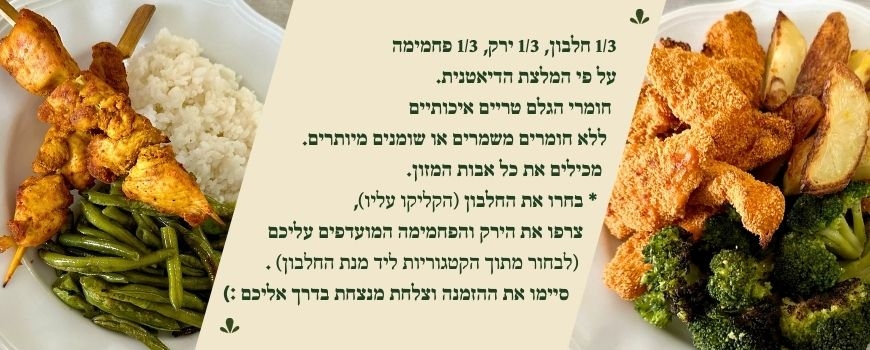 בחרו צלחת מנצחת