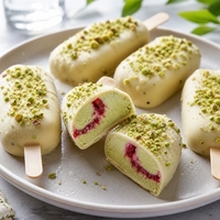 כך מכינים ארטיקי פיסטוק ופטל בציפוי פריך