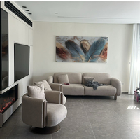 איך לבחור את גודל התמונה המושלם לקיר בסלון