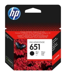 ראש דיו שחור C2P10A HP 651 מקורי