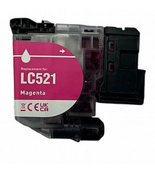 LC521M ראש דיו אדום תואם Brother