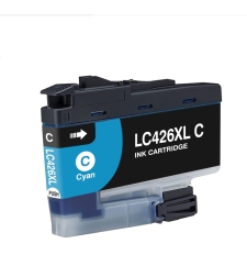 ‏ראש דיו כחול/ציאן Brother LC426XLC תואם
