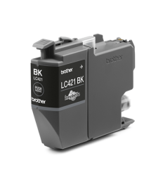 ‏ראש דיו שחור Brother LC421BK מקורי
