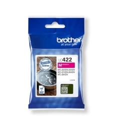 ראש דיו מג'נטה/אדום Brother LC422M מקורי