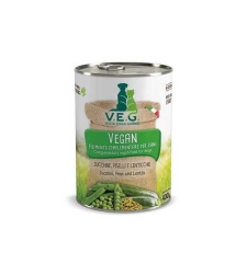 שימור VEG - זוקיני, אפונה ועדשים לכלבים ולחתולים