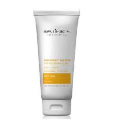 קרם הגנה 50 SPF עם דמי מייקאפ